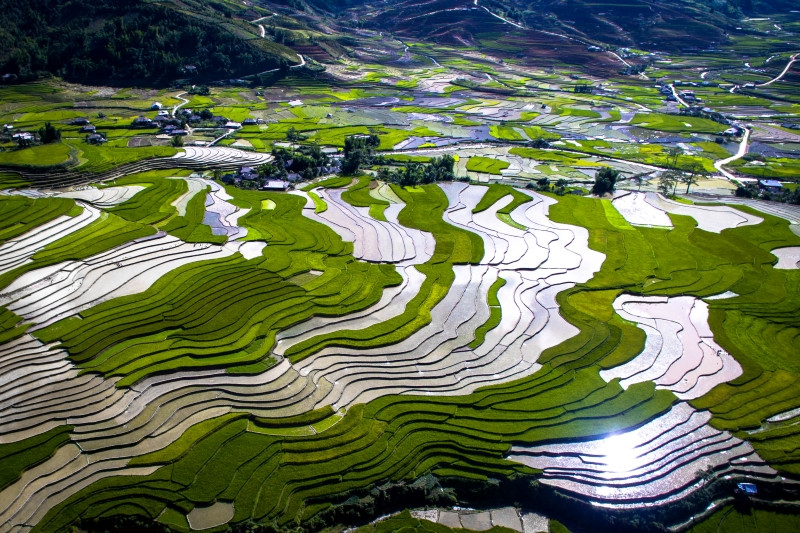 Khám phá vẻ đẹp hoang sơ độc đáo tại Xã Tú Lệ - Yên Bái 3 tu le mua nuoc do