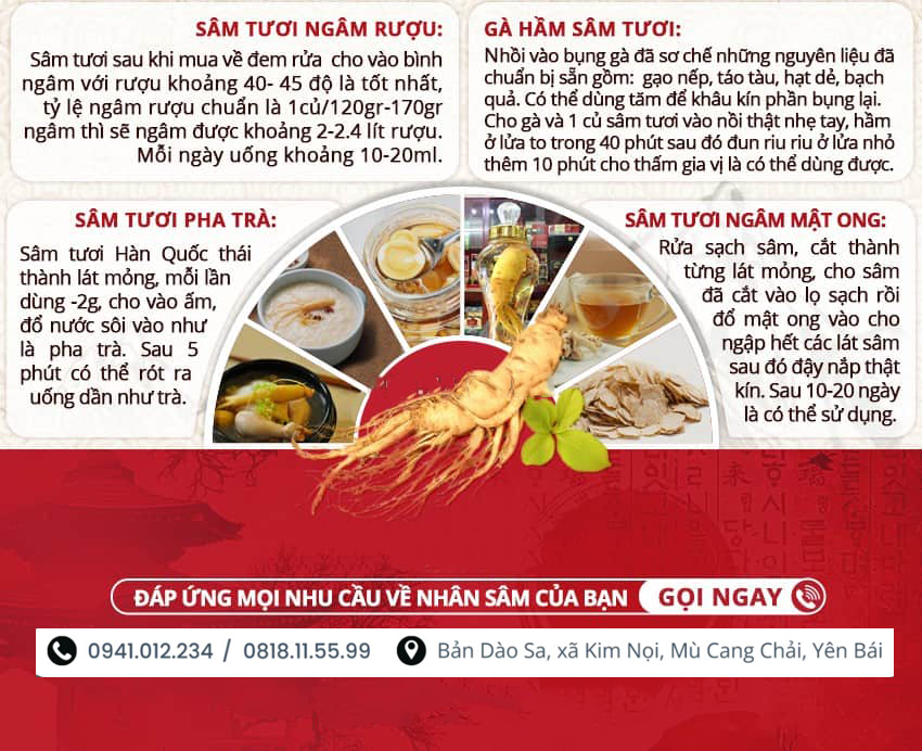 Cách sử dụng Sâm Trường Bạch để đạt hiệu quả tốt nhất