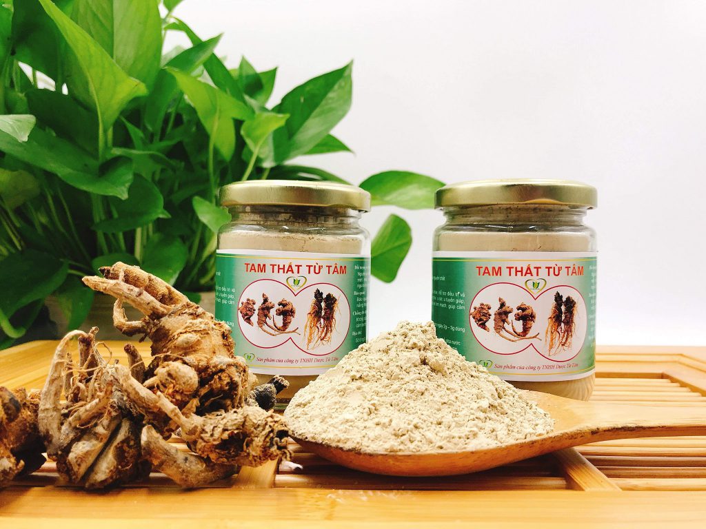tam thất từ tâm nghiền
